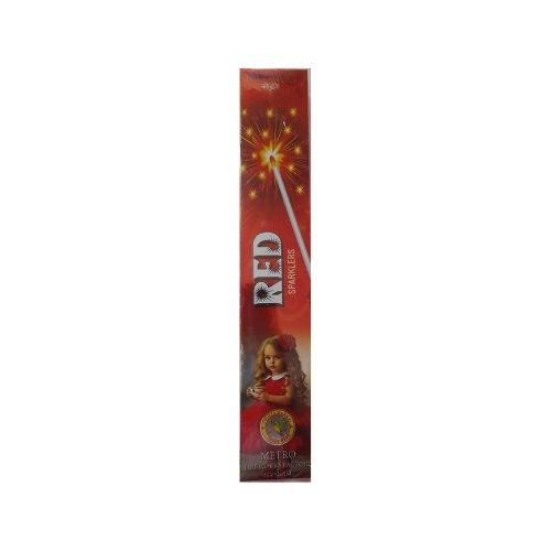 246 15cm Red Sparklers-10pcs - Image 1